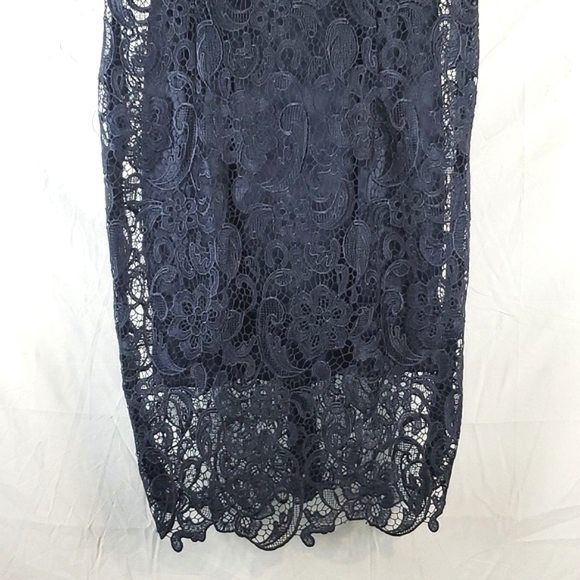 NWT Patra Venice Navy Lace Dress - Picture 4 of 10
